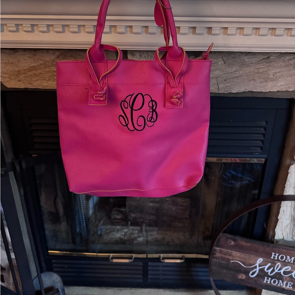 Pink Tote Bag
